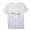 Bull Terrier T-Shirt mit Kaffee und süßem Hundemotiv – Perfektes Geschenk für Hundeliebhaber zu Weihnachten, Geburtstag oder Thanksgiving