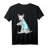 HapFrog Bullterrier Lover T-Shirt – Lustiges Hundemotiv, Tierliebhaber Geschenk für Mama, Papa, Muttertag & Valentinstag