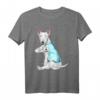 HapFrog Bullterrier Lover T-Shirt – Lustiges Hundemotiv, Tierliebhaber Geschenk für Mama, Papa, Muttertag & Valentinstag