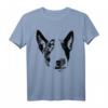 Bullterrier T-Shirt - Klassisch geschnitten, doppelt genähter Saum für Hundeliebhaber & Tierfreunde