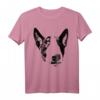 Bullterrier T-Shirt - Klassisch geschnitten, doppelt genähter Saum für Hundeliebhaber & Tierfreunde
