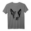 Bullterrier T-Shirt - Klassisch geschnitten, doppelt genähter Saum für Hundeliebhaber & Tierfreunde