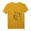 Damen Staffordshire Bullterrier Liebe Hund T-Shirt mit V-Ausschnitt – Lustiges Vintage Hundemotiv für Hundeliebhaber & Geschenkideen