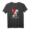 Lustiges Santa Bullterrier Weihnachts T-Shirt - Originelle Geschenkidee für Hundeliebhaber und Bullterrier Fans zu Weihnachten