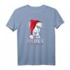 Lustiges Santa Bullterrier Weihnachts T-Shirt - Originelle Geschenkidee für Hundeliebhaber und Bullterrier Fans zu Weihnachten