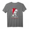 Lustiges Santa Bullterrier Weihnachts T-Shirt - Originelle Geschenkidee für Hundeliebhaber und Bullterrier Fans zu Weihnachten