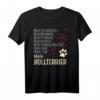 Bekleidung Hunde Besitzer Spruch Geschenk Bullterrier T-Shirt - Perfektes Geschenk für Hundeliebhaber zu Weihnachten & Geburtstag