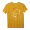 Staffordshire Bullterrier Liebe Frauchen Hunde T-Shirt – Das perfekte Geschenk für Hundeliebhaber, Familie & Freunde zu Geburtstag, Weihnachten & Muttertag