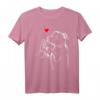 Staffordshire Bullterrier Liebe Frauchen Hunde T-Shirt – Das perfekte Geschenk für Hundeliebhaber, Familie & Freunde zu Geburtstag, Weihnachten & Muttertag