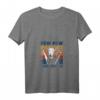 Damen Pew Pew Madafakas Bullterrier T-Shirt mit V-Ausschnitt – Lustiges Hundemotiv, bequemes Damen-Shirt, ideal für Tierliebhaberinnen