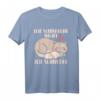 Ich schnarche nicht ich schnurre - Lustiges Katzen Spruch T-Shirt für Katzenliebhaber & Tierfreunde, perfekt als Geschenk