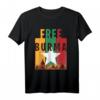 Free Burma Now Vintage T-Shirt für Myanmar & Burmese Menschen - Unterstützung für Demokratie & Menschenrechte