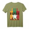 Free Burma Now Vintage T-Shirt für Myanmar & Burmese Menschen - Unterstützung für Demokratie & Menschenrechte