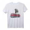 Ludmilla Lok Taigatrommel BR 130 & BR 132 T-Shirt – Perfektes Geschenk für Eisenbahn- und Modellbahnfans zu Weihnachten, Geburtstag & Jubiläum