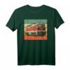 Ludmilla Diesel-Lok BR 132 BR 232 T-Shirt für Eisenbahn- und Modellbahn-Fans – DDR Lokomotiv-Motiv