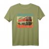 Ludmilla Diesel-Lok BR 132 BR 232 T-Shirt für Eisenbahn- und Modellbahn-Fans – DDR Lokomotiv-Motiv
