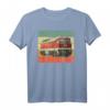 Ludmilla Diesel-Lok BR 132 BR 232 T-Shirt für Eisenbahn- und Modellbahn-Fans – DDR Lokomotiv-Motiv