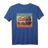 Ludmilla Diesel-Lok BR 132 BR 232 T-Shirt für Eisenbahn- und Modellbahn-Fans – DDR Lokomotiv-Motiv