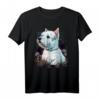 West Highland White Terrier Hund T-Shirt für Westie-Liebhaber – Süßes Design für Besitzer, Mom, Dad, Kinder & Welpenfans