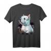 West Highland White Terrier Hund T-Shirt für Westie-Liebhaber – Süßes Design für Besitzer, Mom, Dad, Kinder & Welpenfans