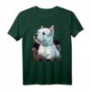 West Highland White Terrier Hund T-Shirt für Westie-Liebhaber – Süßes Design für Besitzer, Mom, Dad, Kinder & Welpenfans