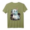 West Highland White Terrier Hund T-Shirt für Westie-Liebhaber – Süßes Design für Besitzer, Mom, Dad, Kinder & Welpenfans