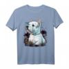 West Highland White Terrier Hund T-Shirt für Westie-Liebhaber – Süßes Design für Besitzer, Mom, Dad, Kinder & Welpenfans