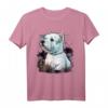 West Highland White Terrier Hund T-Shirt für Westie-Liebhaber – Süßes Design für Besitzer, Mom, Dad, Kinder & Welpenfans