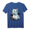 West Highland White Terrier Hund T-Shirt für Westie-Liebhaber – Süßes Design für Besitzer, Mom, Dad, Kinder & Welpenfans