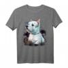 West Highland White Terrier Hund T-Shirt für Westie-Liebhaber – Süßes Design für Besitzer, Mom, Dad, Kinder & Welpenfans