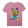 Farbenfrohes Cairn Terrier T-Shirt im Pop-Art-Stil – Perfektes Geschenk für Hundeliebhaber & Cairn Terrier Fans