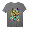 Farbenfrohes Cairn Terrier T-Shirt im Pop-Art-Stil – Perfektes Geschenk für Hundeliebhaber & Cairn Terrier Fans