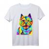 Farbenfrohes Cairn Terrier T-Shirt im Pop-Art-Stil – Perfektes Geschenk für Hundeliebhaber & Cairn Terrier Fans