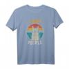 Lustiges Camping I HATE PEOPLE Lama Tier T-Shirt - Humorvolles Geschenk für Outdoor- und Naturliebhaber, Camper & Abenteuerfans