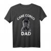 Cane Corso Dad italienisches Mastiff T-Shirt – Geschenk für Hundeliebhaber, Väter & Familienmitglieder