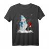 Lustiges Cane Corso Weihnachten Schneemann T-Shirt – Perfektes Weihnachtsgeschenk für Hundeliebhaber und Familie