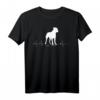 Herzschlag Pulslinien Cane Corso T-Shirt – Lustiges Hundeliebhaber Geschenk für Geburtstage, Weihnachten & mehr