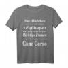 Cane Corso T-Shirt für Hundeliebhaberinnen - Perfektes Geschenk für Cane Corso Besitzerinnen & Hundemamas zu Weihnachten