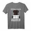 Persönliches Cane Corso T-Shirt - Lustiges Hundemotiv Geschenk für Hundeliebhaber & Tierärzte
