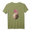 Lustiges Capybara Cowboyhut T-Shirt - Niedliches Tiermotiv für Tierliebhaber, humorvoll und bequem