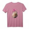 Lustiges Capybara Cowboyhut T-Shirt - Niedliches Tiermotiv für Tierliebhaber, humorvoll und bequem