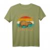Vintage Retro Wildlife Animal Respect The Capybara T-Shirt – Unique Gift for Animal Lovers & Wildlife Enthusiasts