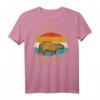 Vintage Retro Wildlife Animal Respect The Capybara T-Shirt – Unique Gift for Animal Lovers & Wildlife Enthusiasts