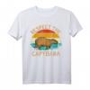 Vintage Retro Wildlife Animal Respect The Capybara T-Shirt – Unique Gift for Animal Lovers & Wildlife Enthusiasts