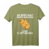 Capibara Wasserschwein Spruch T-Shirt – Niedliches Tiermotiv für Kinder, Erwachsene, Capybara Besitzer & Züchter