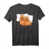 Offizielles Capybara Schlafshirt - Bequemes Schlafanzug T-Shirt für Tierliebhaber, Morgenmuffel und Bettfans, perfekte Geschenkidee