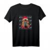 Ugly Christmas Capybara T-Shirt - Witziges Tier-Design für Festtage, Party & Weihnachten, Geschenkidee für Tierliebhaber und Familie