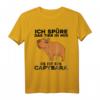 Capibara Wasserschwein Spruch T-Shirt – Niedliches Tiermotiv für Kinder, Erwachsene, Capybara Besitzer und Züchter