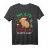 Lustiges Capybara Weihnachten T-Shirt mit Weihnachtsmann und Feiertagsdesign – Perfekt für Tierliebhaber und festliche Anlässe