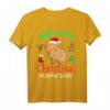 Lustiges Capybara Weihnachten T-Shirt mit Weihnachtsmann und Feiertagsdesign – Perfekt für Tierliebhaber und festliche Anlässe